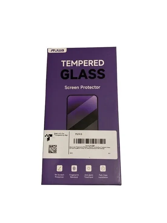 RUWA Screen Protector for iPhone 14 Plus / 13 Pro Max Clear 2-Pack 6.7 in NEW
