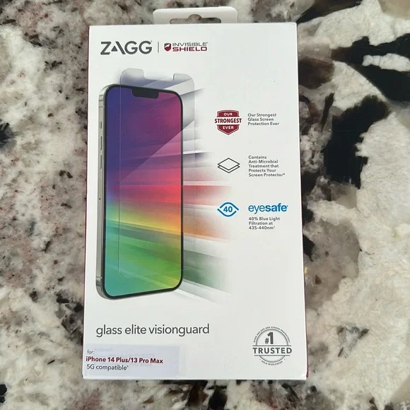 Brand new ZAGG iPhone 14 plus/ 13 Pro Max glass elite screen protector