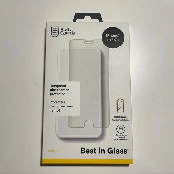 iPhone 8/7/6S Tempered Glass Screen Protector