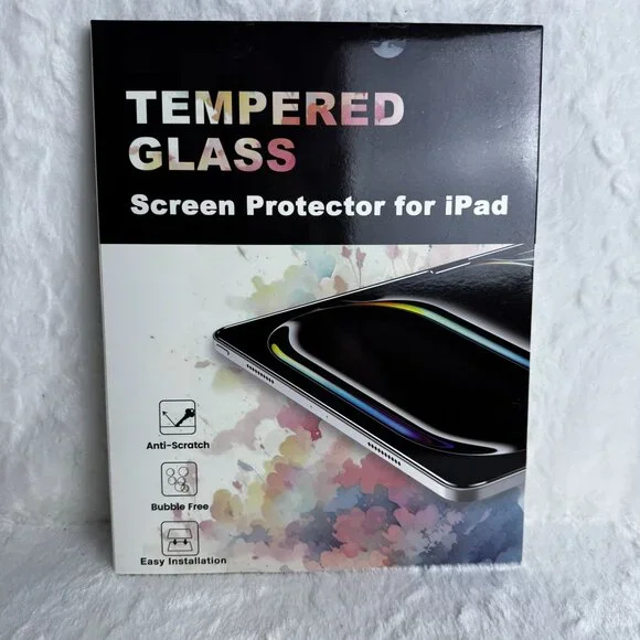 Tempered Glass Screen Protector For iPad