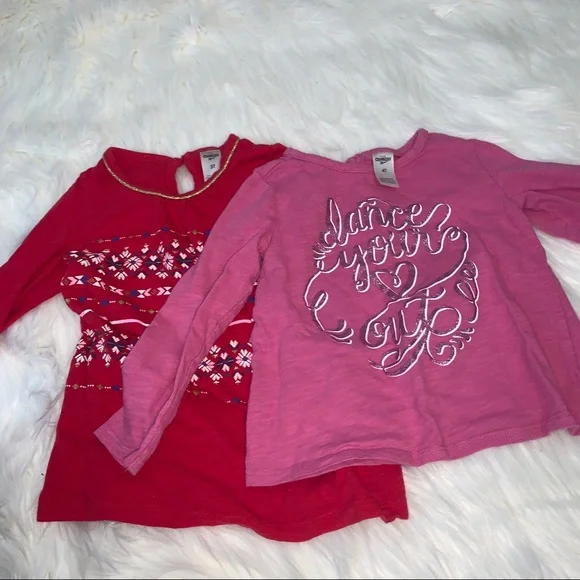 Long sleeve t-shirt bundle — 3T