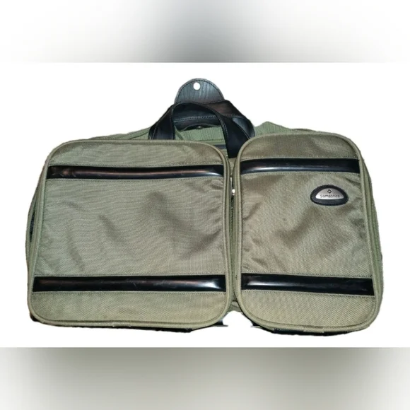Samsonite 24 inch 7 Compartment Carry On/Briefcase Mesh Lining Forrest Green