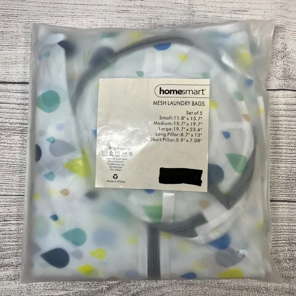 Raindrop Mesh Laundry Bag