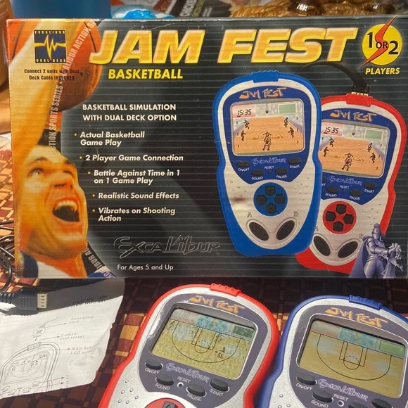Excalibur Jam Fest Basketball handheld‎ games
