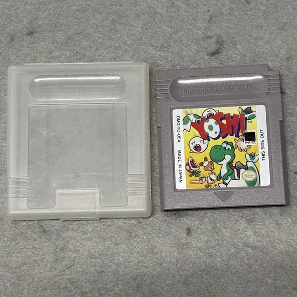 Vintage Yoshi Nintendo Game Boy Video‎ Game Cartridge DMG-YO-USA Made In Japan