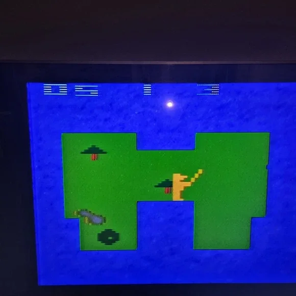 Golf Atari 2600 CX2634 9 Holes Vintage Retro Video Game Cartridge Only