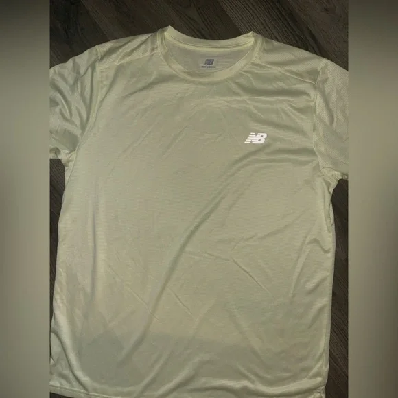 New Balance dri fit shirt (new without tags) light yellow