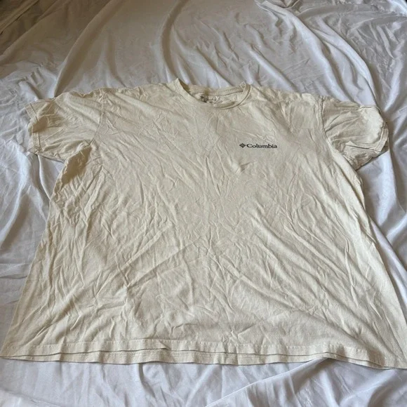 Columbia Desert Graphic T-Shirt Men's 3XT Beige Outdoor Cactus Truck Tee