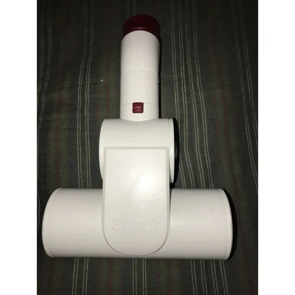 Shark Motorized Brush Head White Maroon Vacuum Attachment Pet Hair Tool