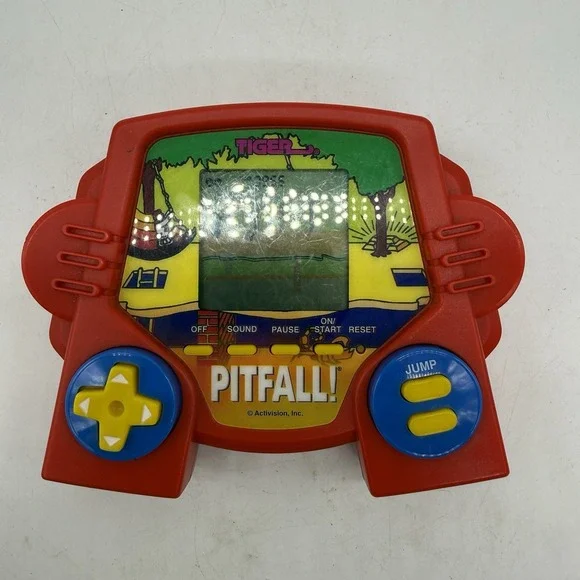 Tiger Electronics Arcade Classic Pitfall 1998 Handheld Game Works Vintage Toy