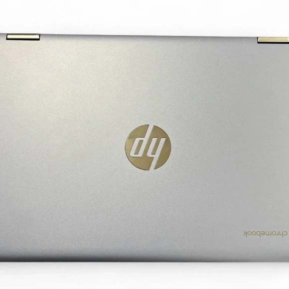 HP Laptop blue with sliver Details