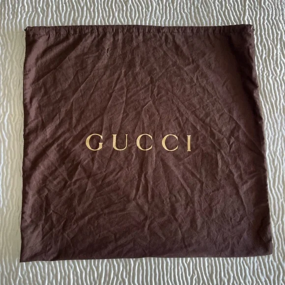 LARGE Gucci drawstring Dust Bag