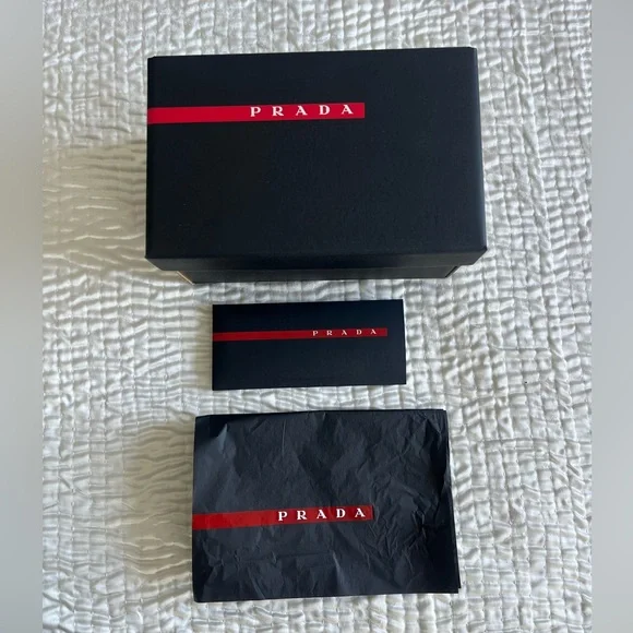 Prada Box and tissue paper Set