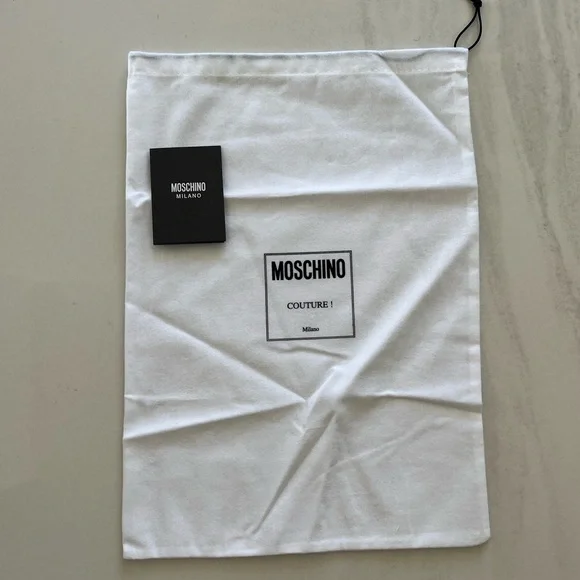 Moschino couture Dust Bag