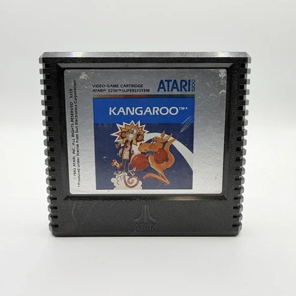 Kangaroo Atari 5200 Game Atari NTSC-U/C 1983 Arcade Platformer Cartridge Only