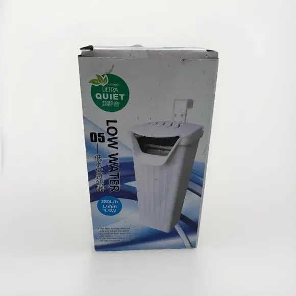 Aquarium Filter(3.5W), Fish Tank Filter, Turtle Tank Filter, Low-Water Filter