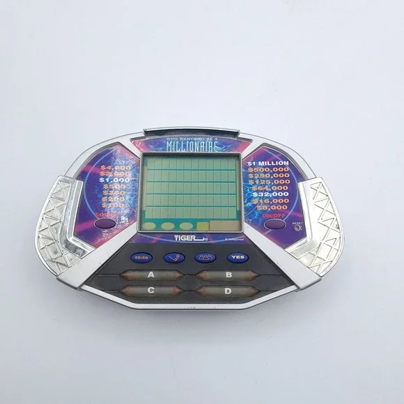 Who Wants To Be A Millionaire Electronic Game Hand Held Game Includes Cartridge