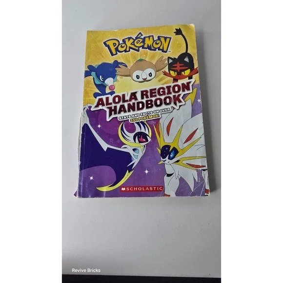 Alola‎ Region Handbook (Pokémon) by Scholastic (2017, Trade Paperback)