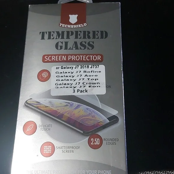 Tempered Glass Screen Protector Samsung J7