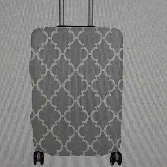 Stretch Fabric Suitcase Covers 2 pcs -1 large, 1 medium - Grey