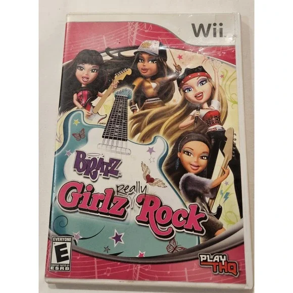 Bratz Girlz Really Rock Nintendo Wii Complete CIB w/ Manual