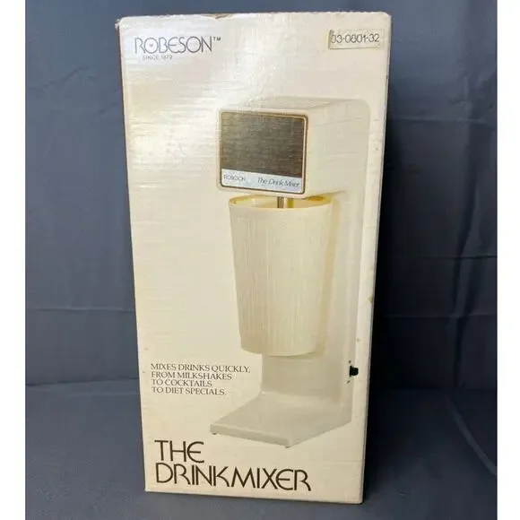 Vintage Robeson Drink Maker NOS In Box