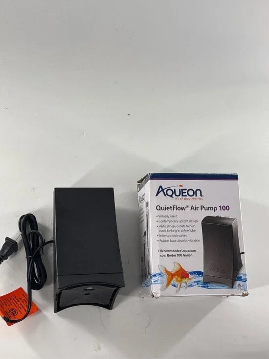 Quiet Flow 100 Aquarium Air Pump, Up To 378.5ls. Free Delivery