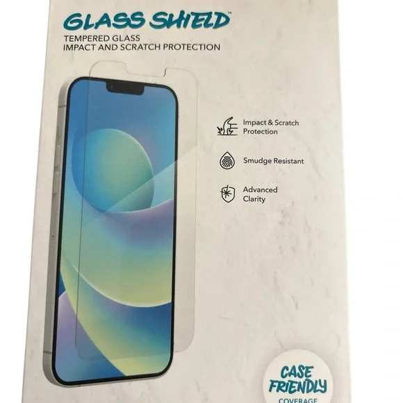 Tempered Glass Screen Protector - Clear iPhone 14 plus & 13 Pro plus