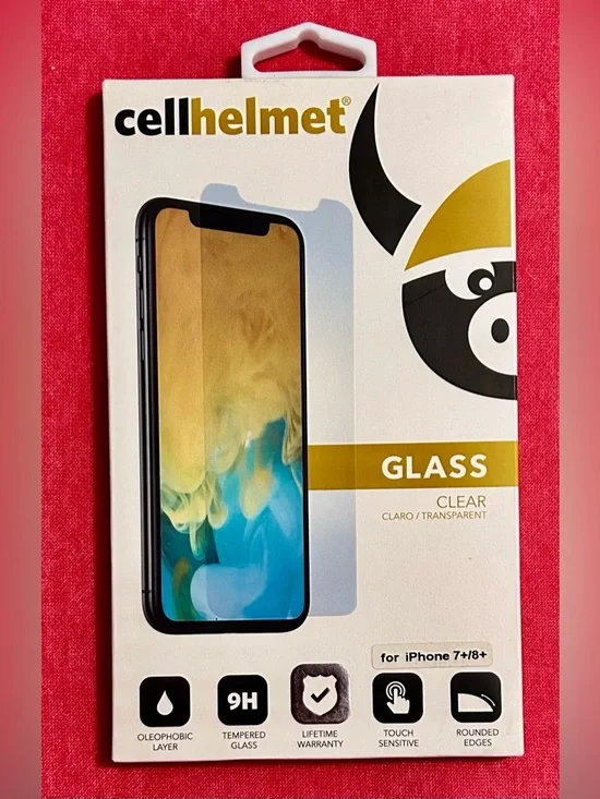 Clear Tempered Glass Screen Protector for iPhone 7+/8+ - Clear