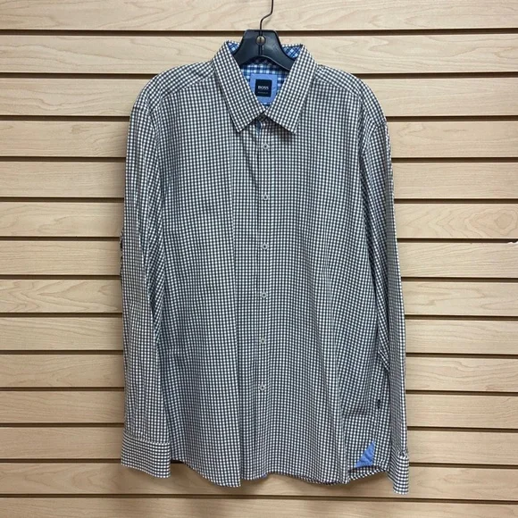 Hugo Boss men casual shirt . Size 2XL