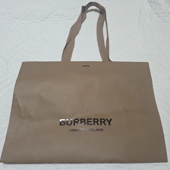 Burberry EMPTY Shopping/Gift Bag
