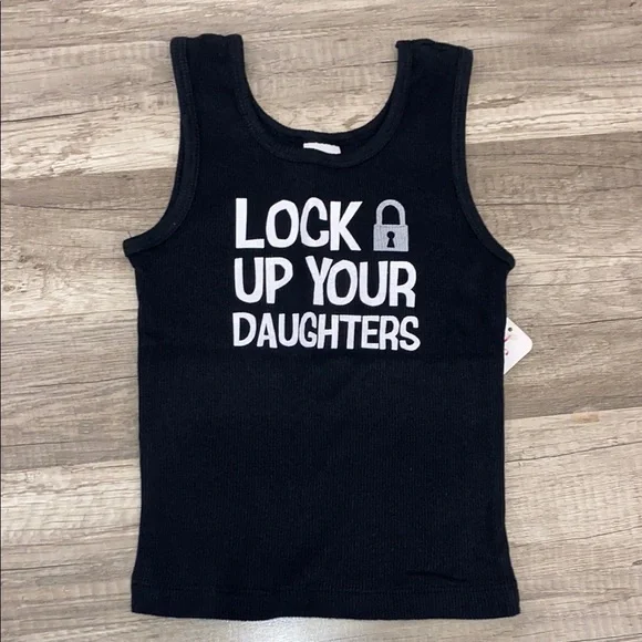 💚 3/$15 Black Sleeveless Kids Top