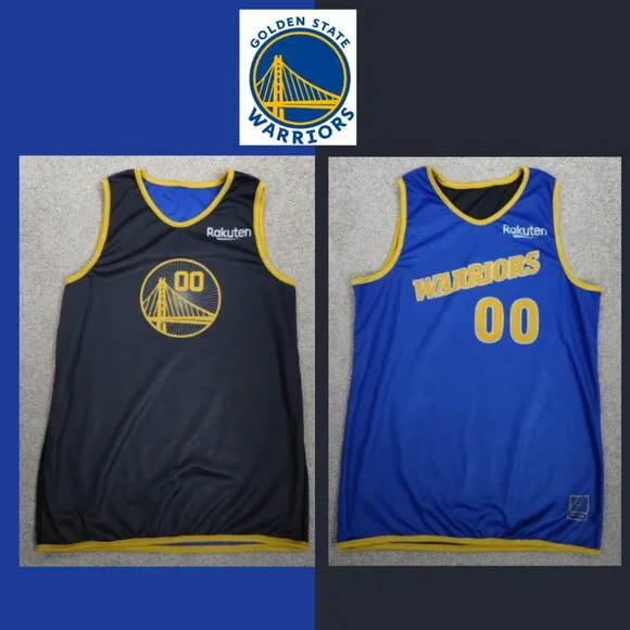 Golden State Warriors Inside Out Rakuten Reversible Jersey