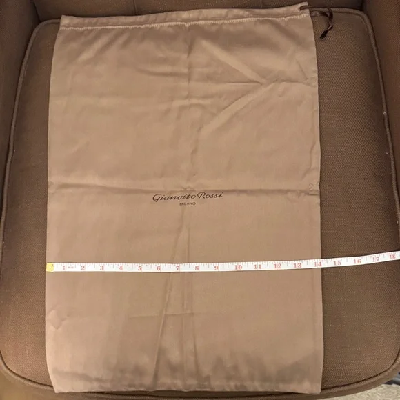 Gianvito Rossi Tan Dust Bag