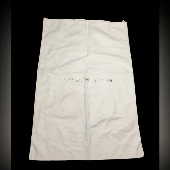 Stuart Weitzman Large White Dust bag for Boots Large bag