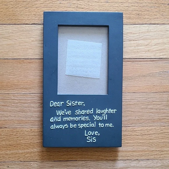 Picture Frame Sister Gift