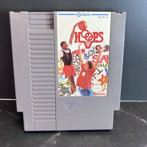 Hoops (Nintendo Entertainment System, 1989) - Authentic