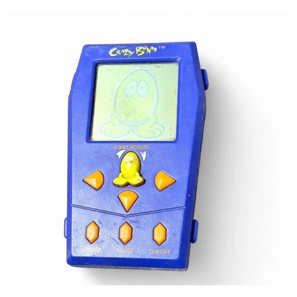 Crazy Bones Electronic Handheld Virtual Pet Game MGA 1999 Tested Works