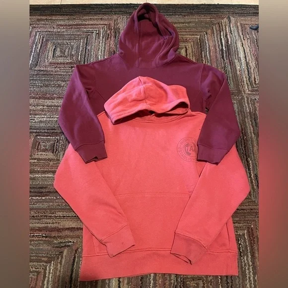 Set Of 2 GAP Kids Hoodie Sweatshirt Size XL+ Wonder Nation So L(10-12)