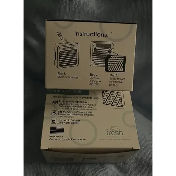 Fresh Products MYF-F-0061036M-89 myfresh Refill Alpine Forest 2 Boxes 12 Total