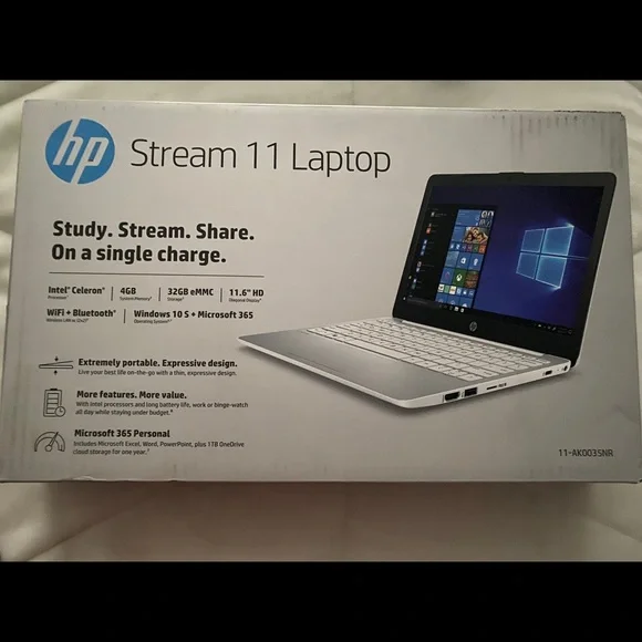 BRAND NEW HP LAPTOP - NEVER USED - NEVER OPENED