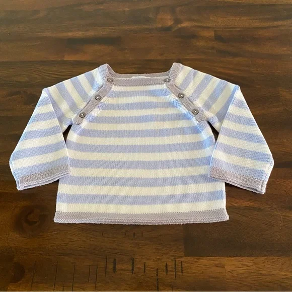 Jacadi Paris Baby Knit Stripes Sweater