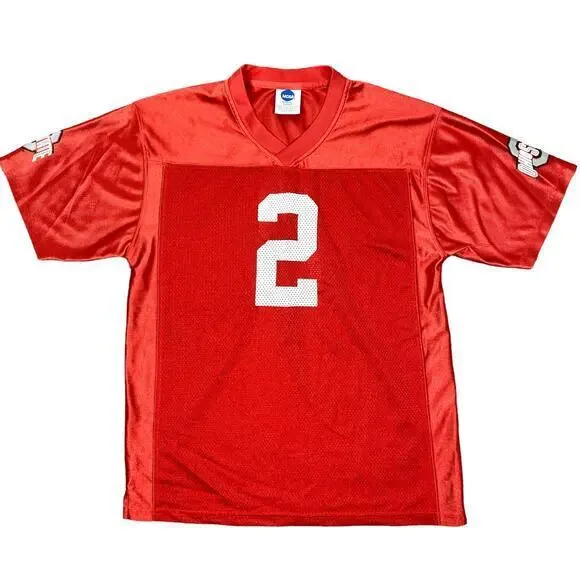 Ohio State Football Jersey Youth Large (14/16) Buckeyes #2 Red/Home Big 10 Boys