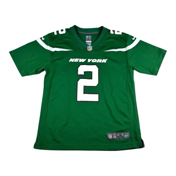 Zach Wilson New York Jets Youth Nike NFL Football Sports Jersey Boys Large