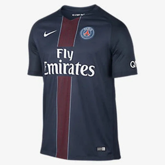 Sz XL Youth NIKE PSG Paris Saint-Germain 2016/17 Home Shirt 777068 411‎ - NWT