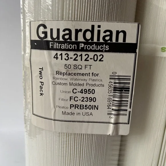 Two Guardian Replacement Spa Filter Unicel C-4950 Filbur FC-2390 Pleatco PRB50IN