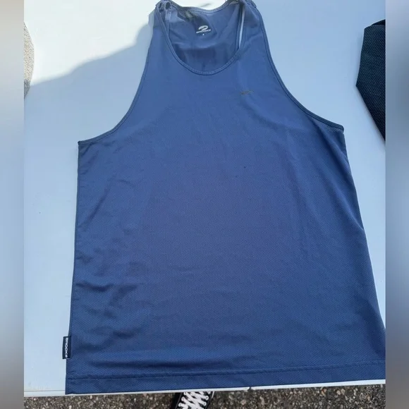 Brooks Men's Navy Tank Top
