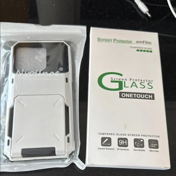 White Screen Protector for Cell Phones with Durable Design