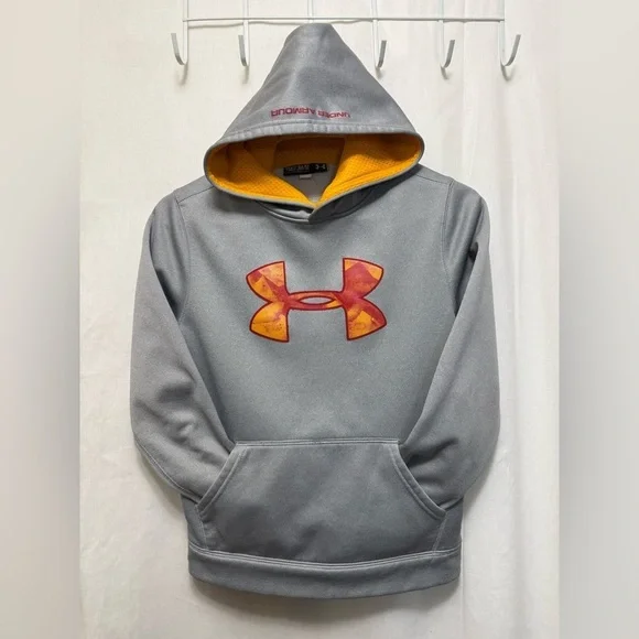 Under Armour Hoodie Sweat Shirt Boys Medium 0107