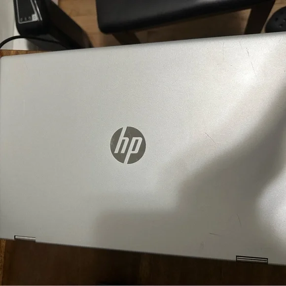 Hp computer silver used . Good condition . Pavilion x360